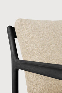 Jack Outdoor Sofa - Teak Black Natural 265 cm