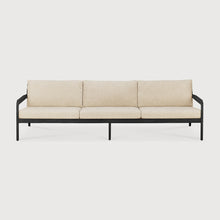 Load image into Gallery viewer, Jack Outdoor Sofa - Teak Black Natural 265 cm