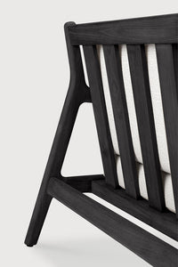 Jack Outdoor Lounge Chair - Teak Black Off White