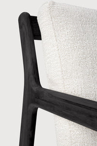 Jack Outdoor Sofa - Teak Black Off White 265 cm