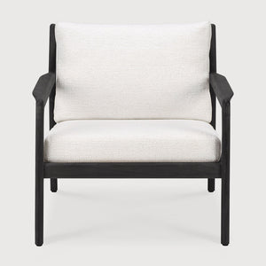 Jack Outdoor Lounge Chair - Teak Black Off White