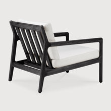 Load image into Gallery viewer, Jack Outdoor Lounge Chair - Teak Black Off White