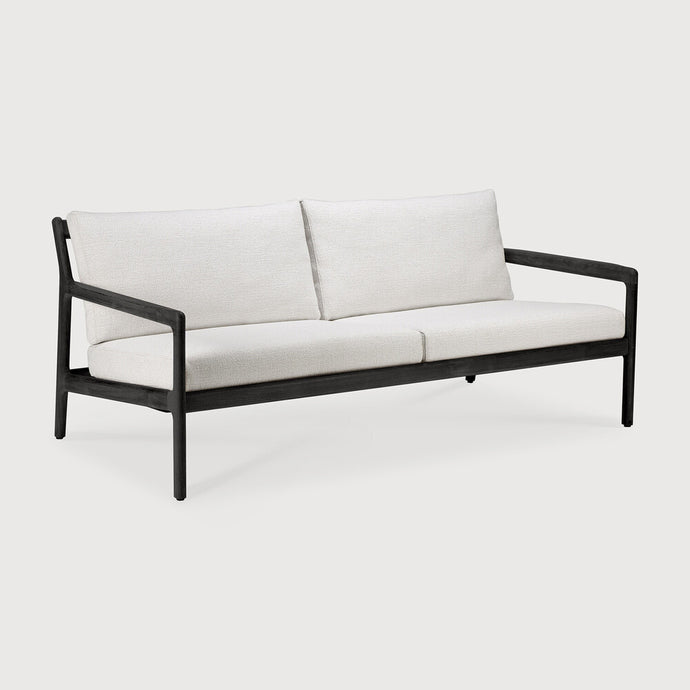 Jack Outdoor Sofa - Teak Black Off White 180 cm