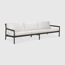Load image into Gallery viewer, Jack Outdoor Sofa - Teak Black Off White 265 cm