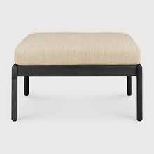 Load image into Gallery viewer, Jack Outdoor Footstool - Teak Black Natural