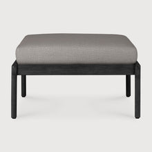 Load image into Gallery viewer, Jack Outdoor Footstool - Teak Black Mocha