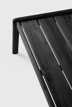 Load image into Gallery viewer, Jack Outdoor Coffee Table - Teak Black 120 cm