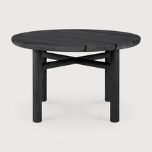 Load image into Gallery viewer, Quatro Outdoor Side Table - Teak Black