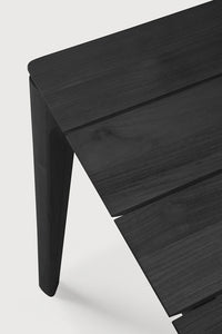 Bok Outdoor Dining Table - Teak Black 200 cm
