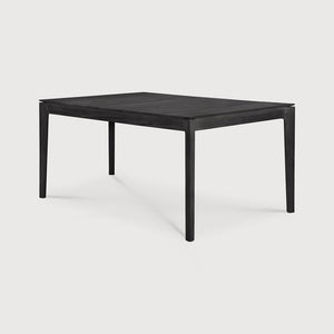 Bok Outdoor Dining Table - Teak Black 162 cm