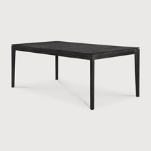 Load image into Gallery viewer, Bok Outdoor Dining Table - Teak Black 200 cm