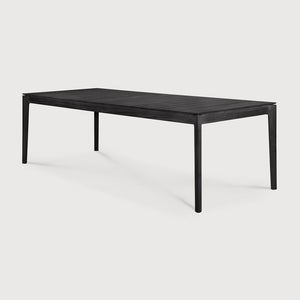 Bok Outdoor Dining Table - Teak Black 250 cm