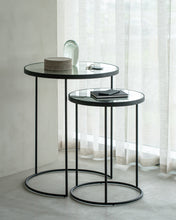 Load image into Gallery viewer, Nesting Side Table Set - Clear