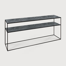 Load image into Gallery viewer, Aged Sofa Console - Charcoal
