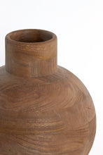 Load image into Gallery viewer, Large Wood Vase