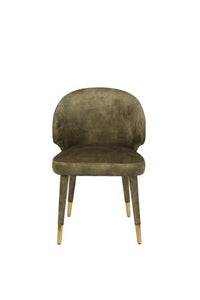 Velvet Moss Chair