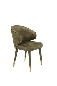 Velvet Moss Chair