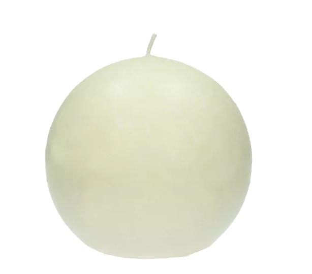 Large Ivory Candle Ball