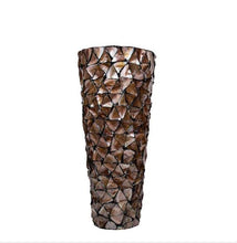 Load image into Gallery viewer, Tall Bronze Shell Pot