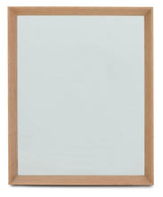 Load image into Gallery viewer, Small Rectangular Oak Mirror