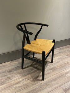 Black Oak Wishbone Chair