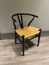 Load image into Gallery viewer, Black Oak Wishbone Chair