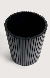 Black Roller Max Waste Paper Basket