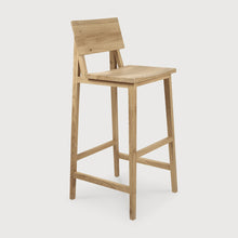 Load image into Gallery viewer, Oak Bar Stool