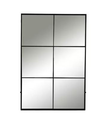 Partitioned Metal Mirror