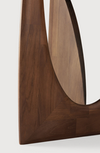 Load image into Gallery viewer, Teak Geometric Side Table