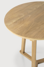 Load image into Gallery viewer, Oak Tripod Side Table