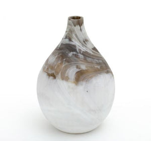 Round Opaque Glass Vase