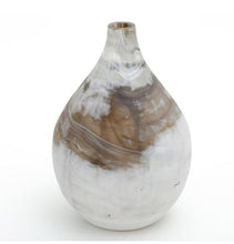 Load image into Gallery viewer, Round Opaque Glass Vase