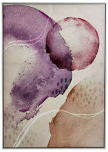 Load image into Gallery viewer, Purple Hand Painted Print