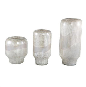 Medium Shimmering Glass Vase
