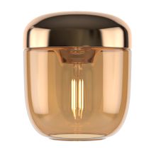 Load image into Gallery viewer, Umage Lampshade Acorn Amber Brass