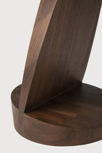 Load image into Gallery viewer, Oblic Side Table - Teak Brown