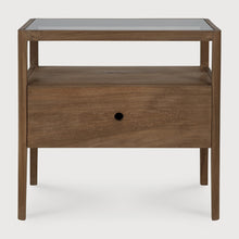 Load image into Gallery viewer, Spindle Bedside Table - Reclaimed Teak