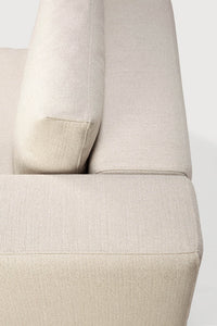 Mellow Sofa End Seater Left Arm - Off White