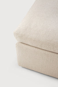 Mellow Footstool - Off White