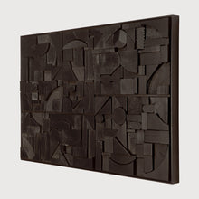 Load image into Gallery viewer, Bricks Wall Art / Black