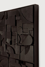 Load image into Gallery viewer, Bricks Wall Art / Black