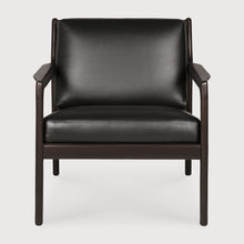 Load image into Gallery viewer, Jack Lounge Chair - Black Leather