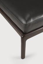 Load image into Gallery viewer, Jack Footstool - Black Leather