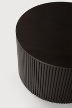 Load image into Gallery viewer, Mahogany Dark Brown Round Side Table
