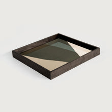 Load image into Gallery viewer, Blue Wabi Sabi Glass Tray